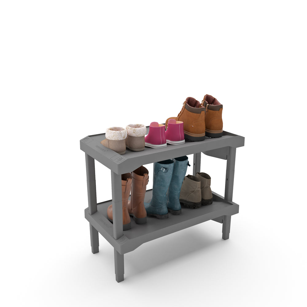 Best Winter Plastico Boot Rack Channeling Water Into Containers - Practical & Stackable - Rakabot