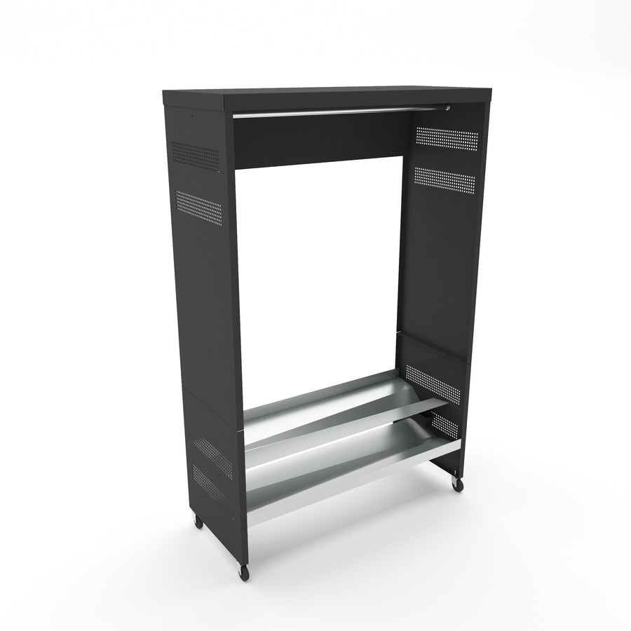 Best Coat Rack That Channel Water Footwear Shelves into Containers - Rakabot Zeus