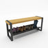 Entrance Bench Channeling Water Into Containers Sit & Store Footwear - Rakabot Moderno