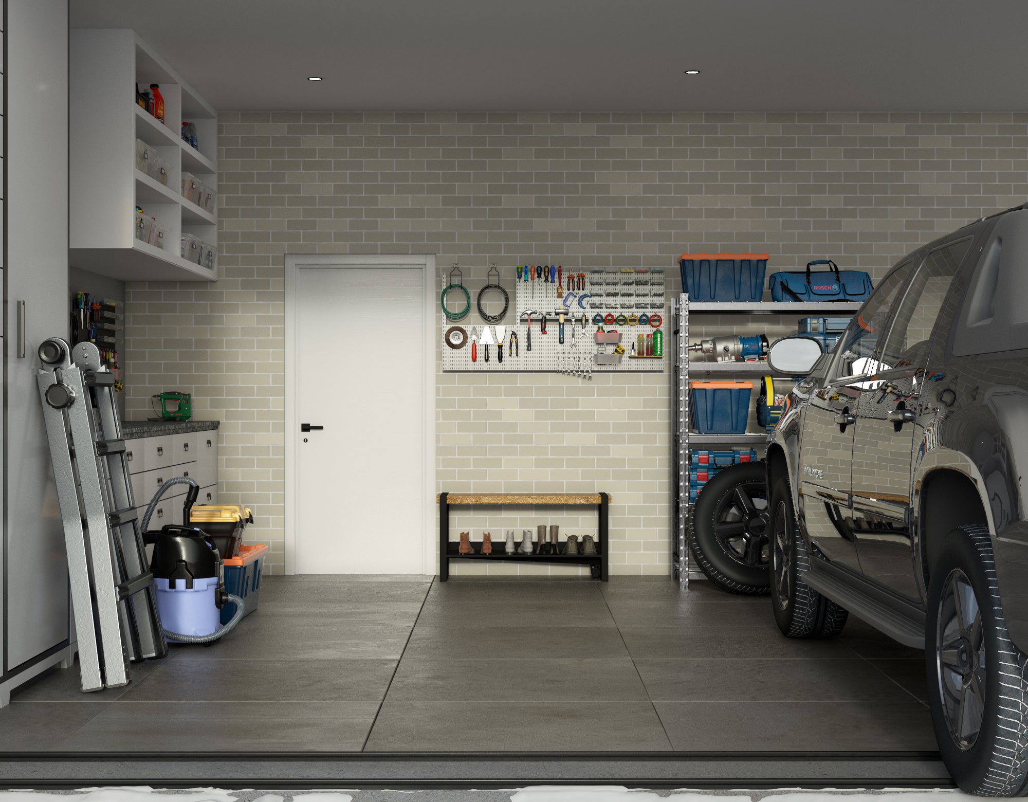 Sturdy & Strong Entrance Bench Channeling Water Into Containers - strong enough for 400+ pounds- Rakabot Moderno