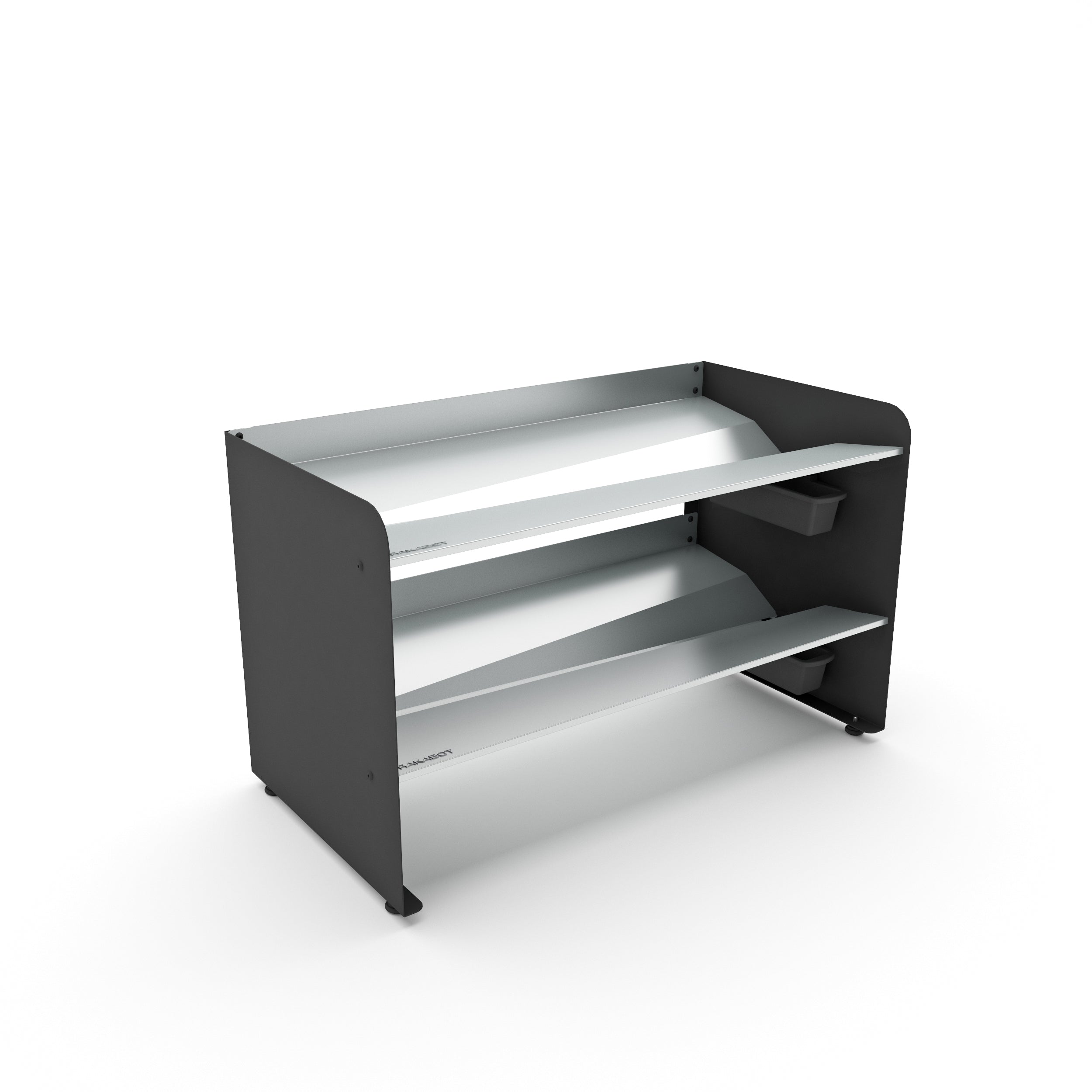 Boot Rack 29" wide - Rustproof Channeling Water Into Containers 2 to 8 Shelves Rakabot Titan