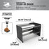 Boot Rack 29" wide - Rustproof Channeling Water Into Containers 2 to 8 Shelves Rakabot Titan
