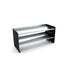 Boot Rack 38" wide - Rustproof Channeling Water Into Containers 2 to 8 Shelves Rakabot Titan