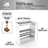 Boot Rack 29" wide - Rustproof Channeling Water Into Containers 2 to 8 Shelves Rakabot Titan