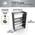 Boot Rack 29" wide - Rustproof Channeling Water Into Containers 2 to 8 Shelves Rakabot Titan