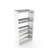 Boot Rack 19" wide - Rustproof Channeling Water Into Containers 2 to 8 Shelves Rakabot Titan