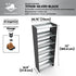 Boot Rack 29" wide - Rustproof Channeling Water Into Containers 2 to 8 Shelves Rakabot Titan