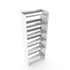 Boot Rack 19" wide - Rustproof Channeling Water Into Containers 2 to 8 Shelves Rakabot Titan
