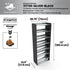 Boot Rack 29" wide - Rustproof Channeling Water Into Containers 2 to 8 Shelves Rakabot Titan