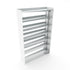 Boot Rack 38" wide - Rustproof Channeling Water Into Containers 2 to 8 Shelves Rakabot Titan