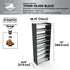 Boot Rack 29" wide - Rustproof Channeling Water Into Containers 2 to 8 Shelves Rakabot Titan