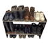 SIGNATURE CLASSY CHIC METAL BOOT RACK | 2 TIERS | 33" WIDE | 8 PAIRS