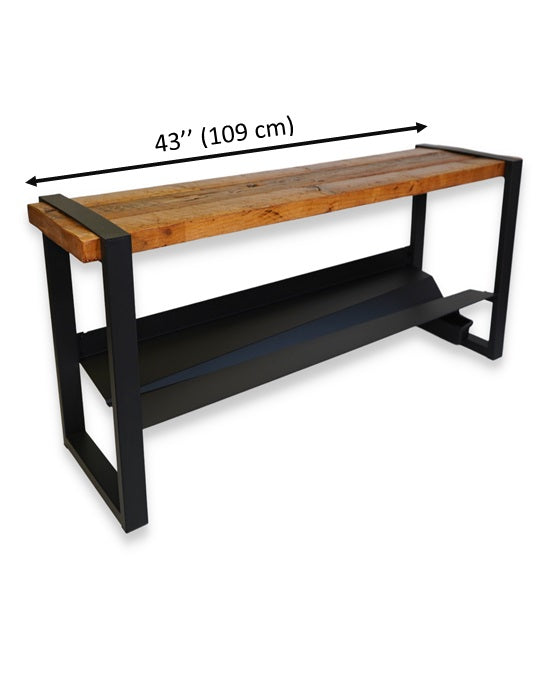 Entrance Bench Channeling Water Into Containers Sit & Store Footwear - Rakabot Moderno