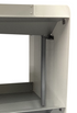 Boot Rack 19" wide - Rustproof Channeling Water Into Containers 2 to 8 Shelves Rakabot Titan