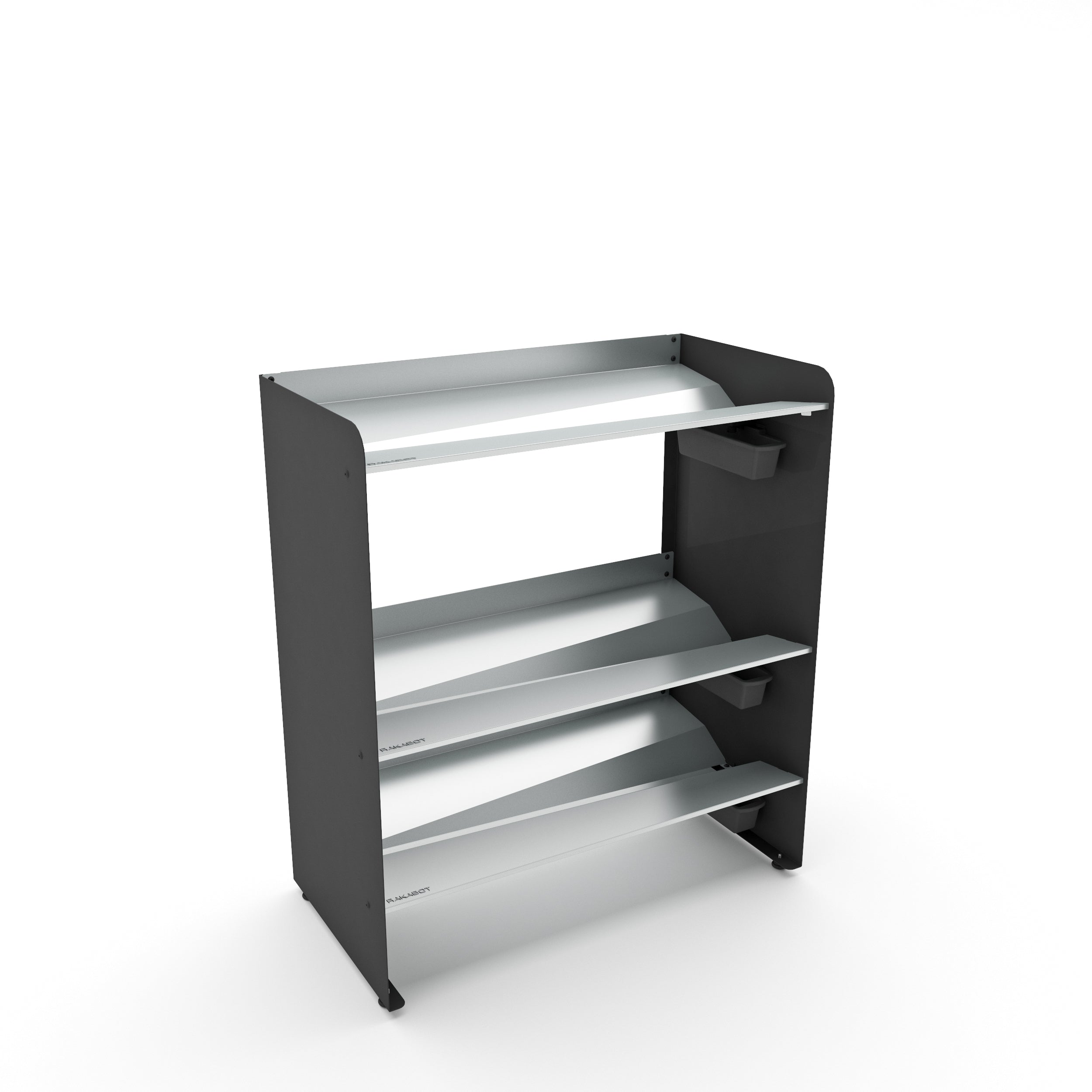 Boot Rack 38" wide - Rustproof Channeling Water Into Containers 2 to 8 Shelves Rakabot Titan