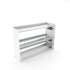 Boot Rack 38" wide - Rustproof Channeling Water Into Containers 2 to 8 Shelves Rakabot Titan