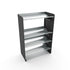 Boot Rack 38" wide - Rustproof Channeling Water Into Containers 2 to 8 Shelves Rakabot Titan