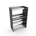 Boot Rack 38" wide - Rustproof Channeling Water Into Containers 2 to 8 Shelves Rakabot Titan