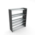 Boot Rack 38" wide - Rustproof Channeling Water Into Containers 2 to 8 Shelves Rakabot Titan