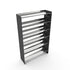 TITAN47 HIGH CAPACITY AND DURABLE BOOT RACK | 47" WIDE | 2 to 6 TIER | 10 to 30 PAIRS